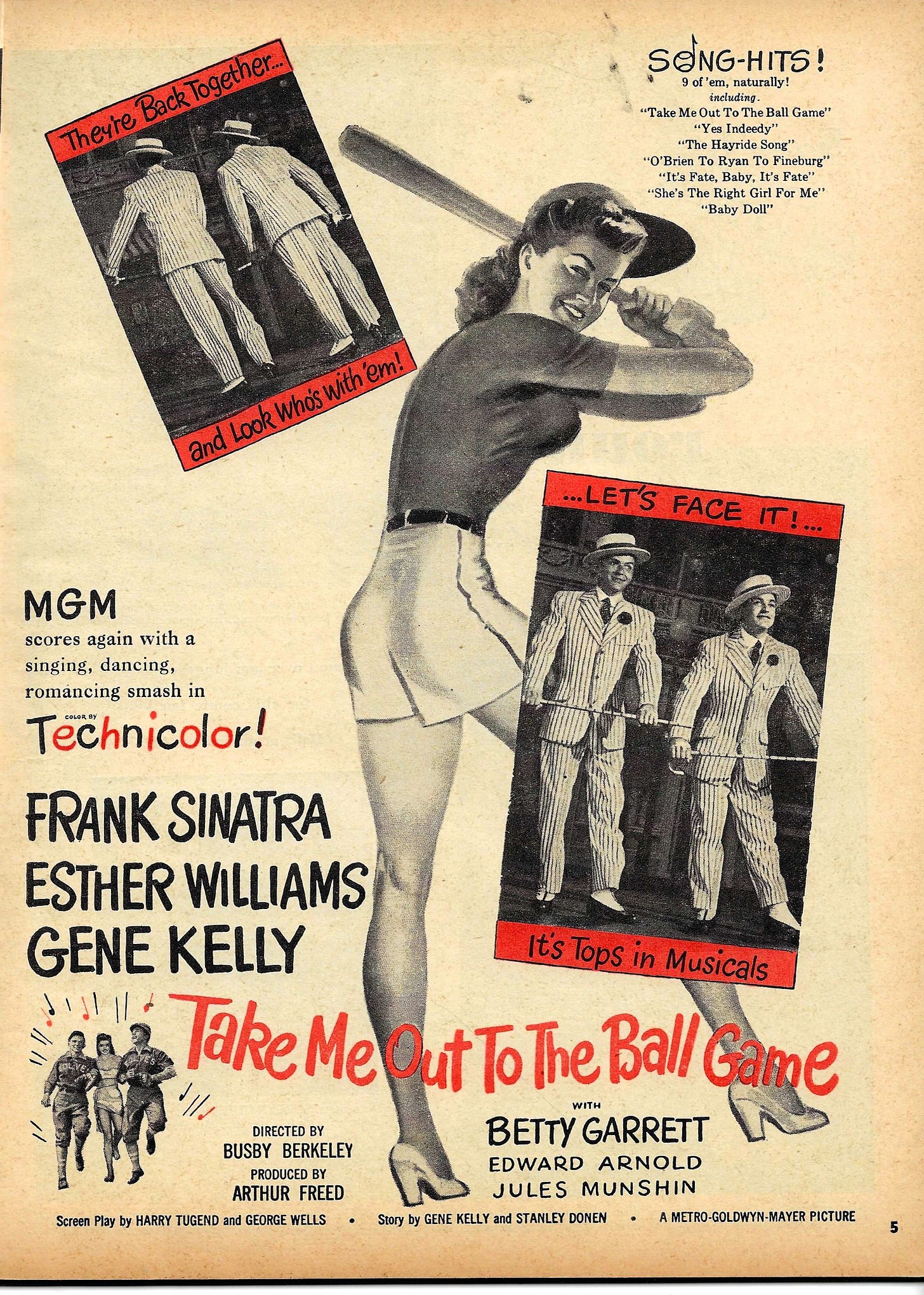 Take Me Out to the Ball Game (1949) - Photos - IMDb Take Me Out to the Ball Game (1949) - Photos - IMDb