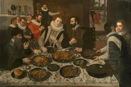 Image result for paintings of feasts