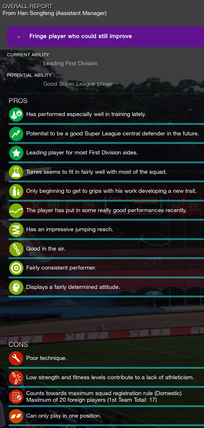 Football Manager 2023 Juan David Torres