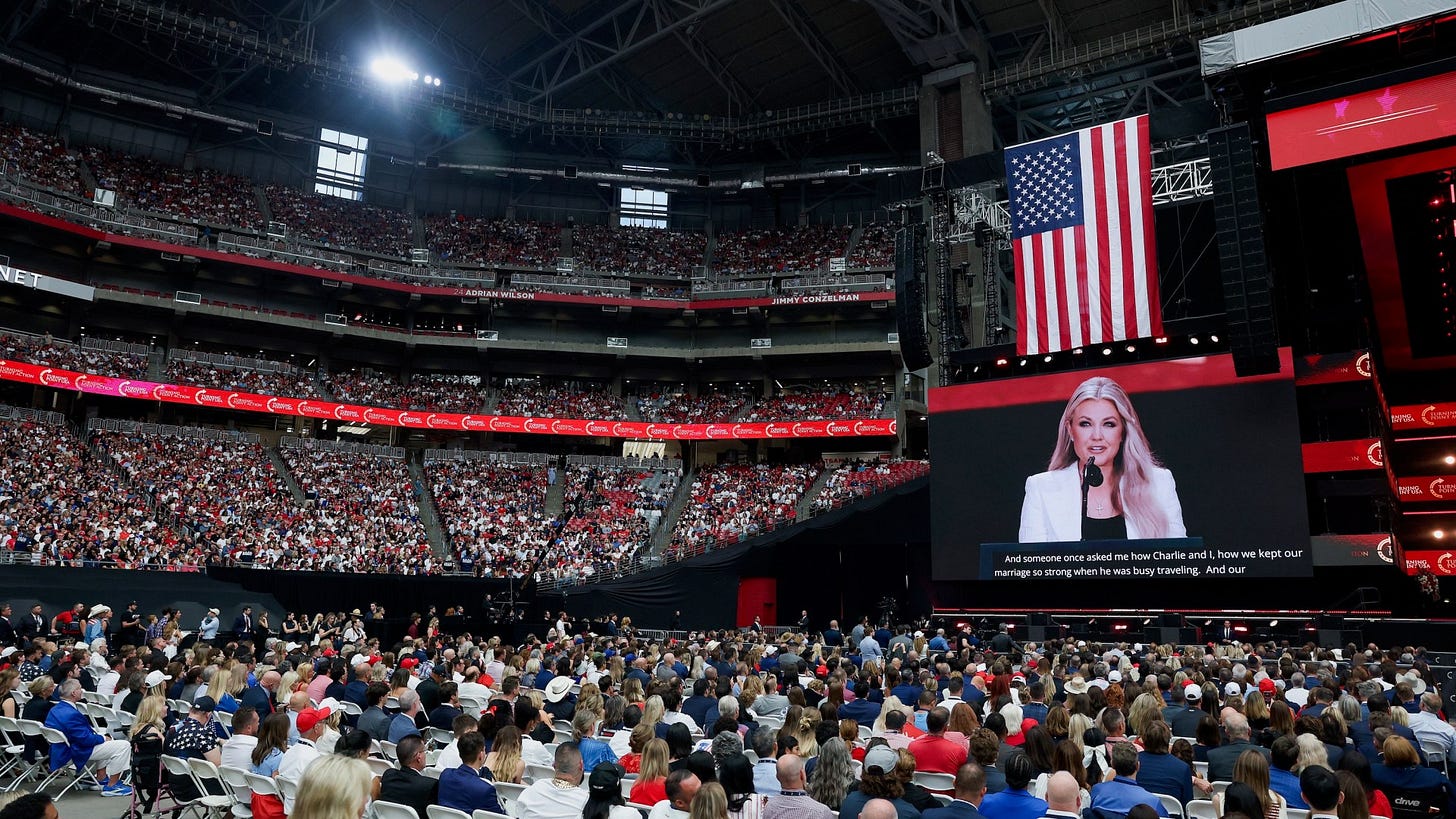 Charlie Kirk's Five-Hour Memorial Combined Gospel and Politics -  Christianity Today