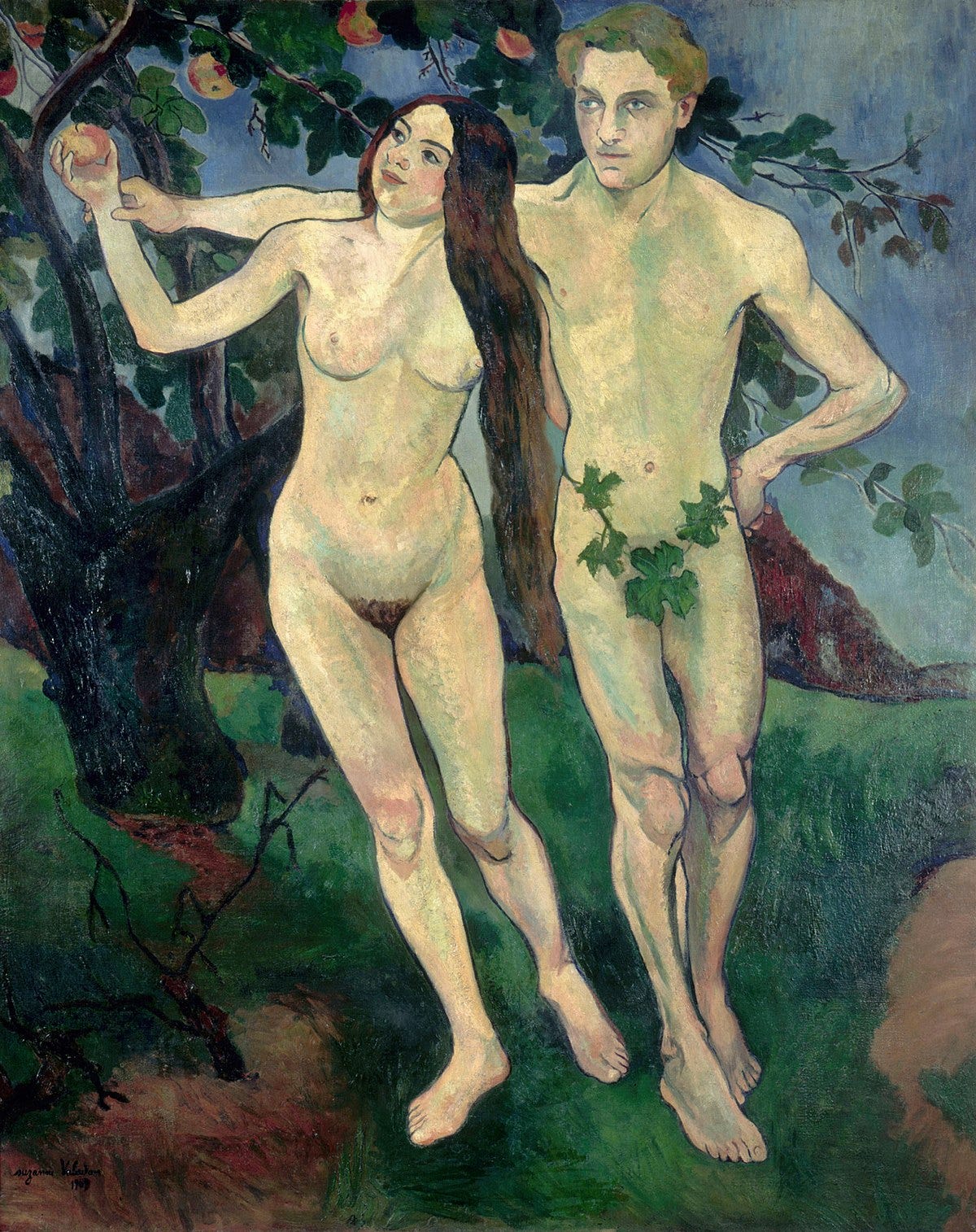 Adam and Eve (Valadon) - Wikipedia