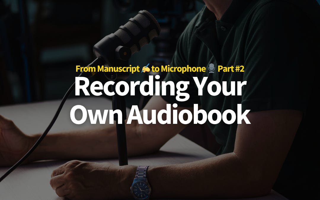 Record Your Own Audiobook