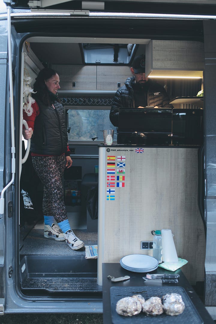 Mountain vanlife photos
