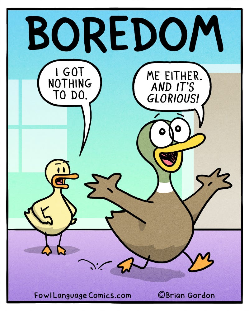 Boredom - Fowl Language Comics Boredom - Fowl Language Comics