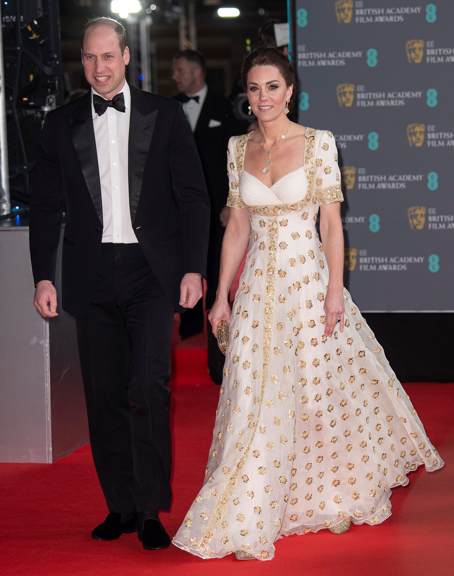 prince william and kate middleton attend 2020 baftas