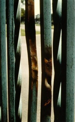 Investigation of Bent Bars at Resurrection Cemetery