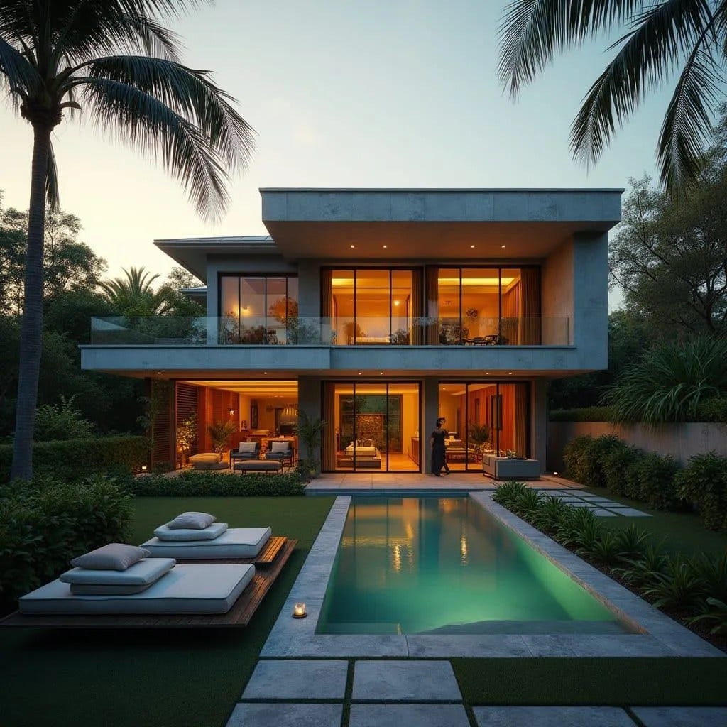 Garden Courtyard House