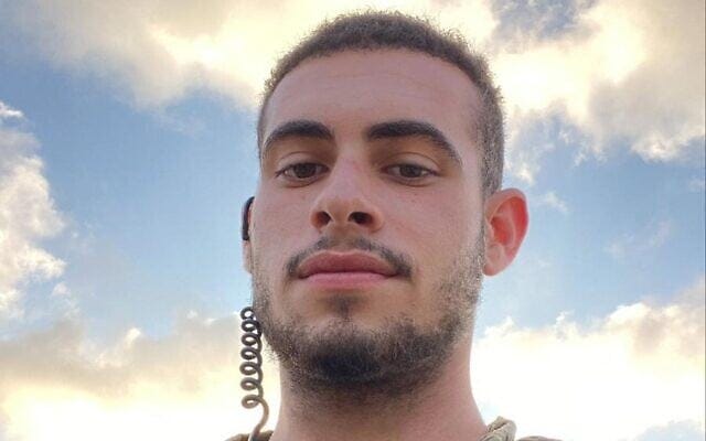 Sgt. Yair Eliyahou, 19, of the Combat Engineering Corps. (Israel Defense Forces)
