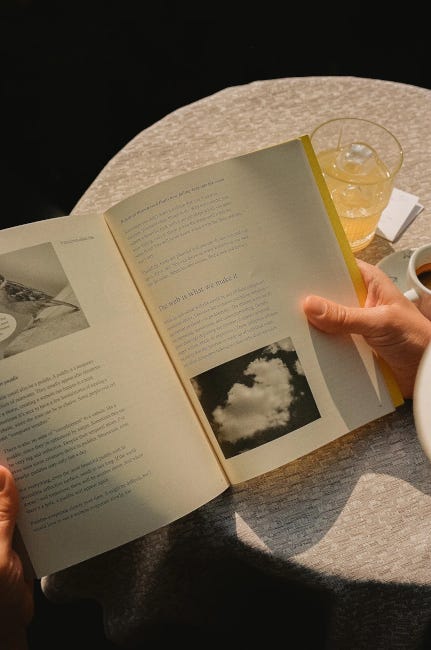 Quelqu'un feuillette le Phone Book, laissant voir l'intérieur en noir et blanc, effectivement rappelant l'annuaire là aussi, mais en plus aéré, plus chic et avec quelques illustrations simples