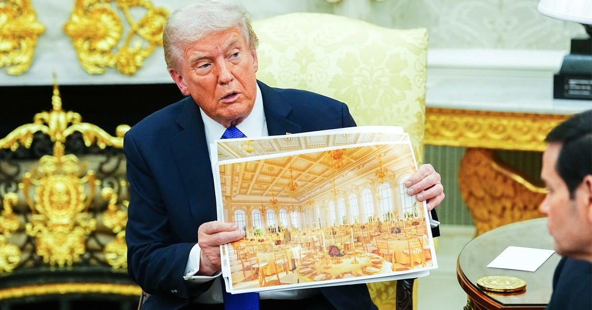 Trump's Gilded White House Makeover Is All About Power - Reveal