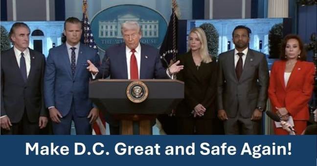 A person standing at a podium with a group of people behind him

AI-generated content may be incorrect.