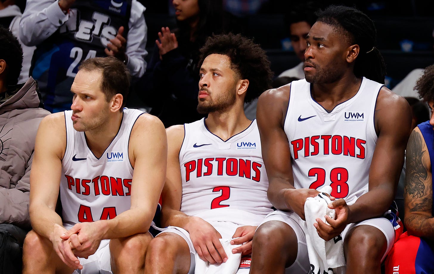Pistons lose NBA season record 27th straight game - The Boston Globe