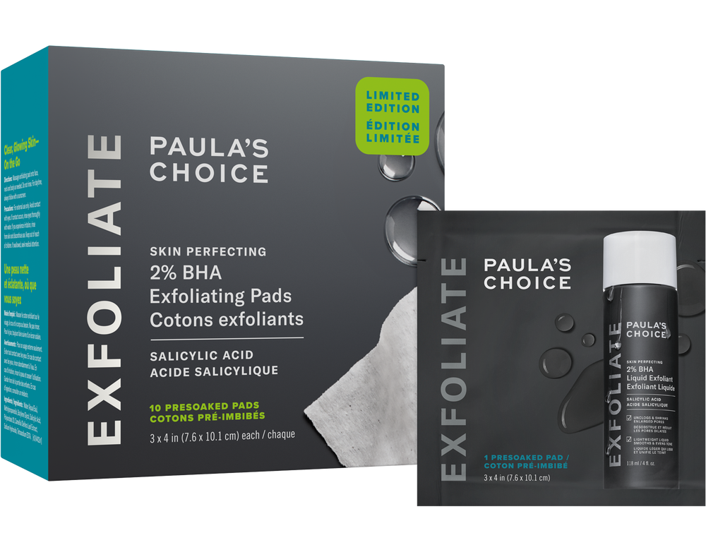 2% BHA Exfoliating Toner Pads