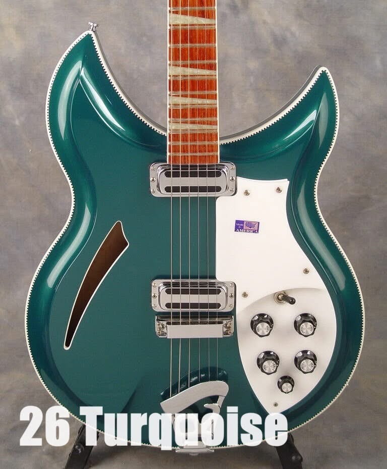 Overview: Rickenbacker Factory Colors - by Andy White
