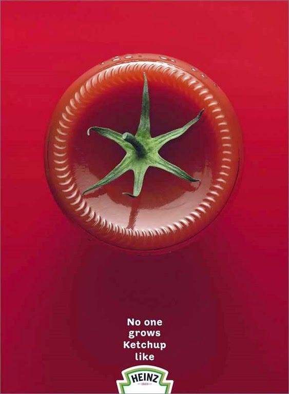 Expresso: Análise e Crítica: Análise da campanha publicitária: Heinz  Ketchup UK