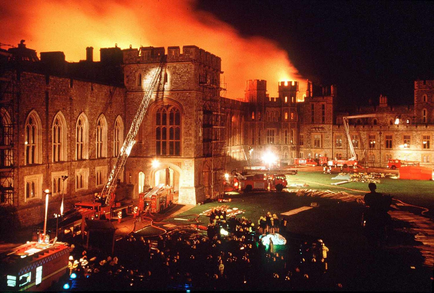 Devastating Fire Broke Out at Windsor Castle 28 Years Ago Today