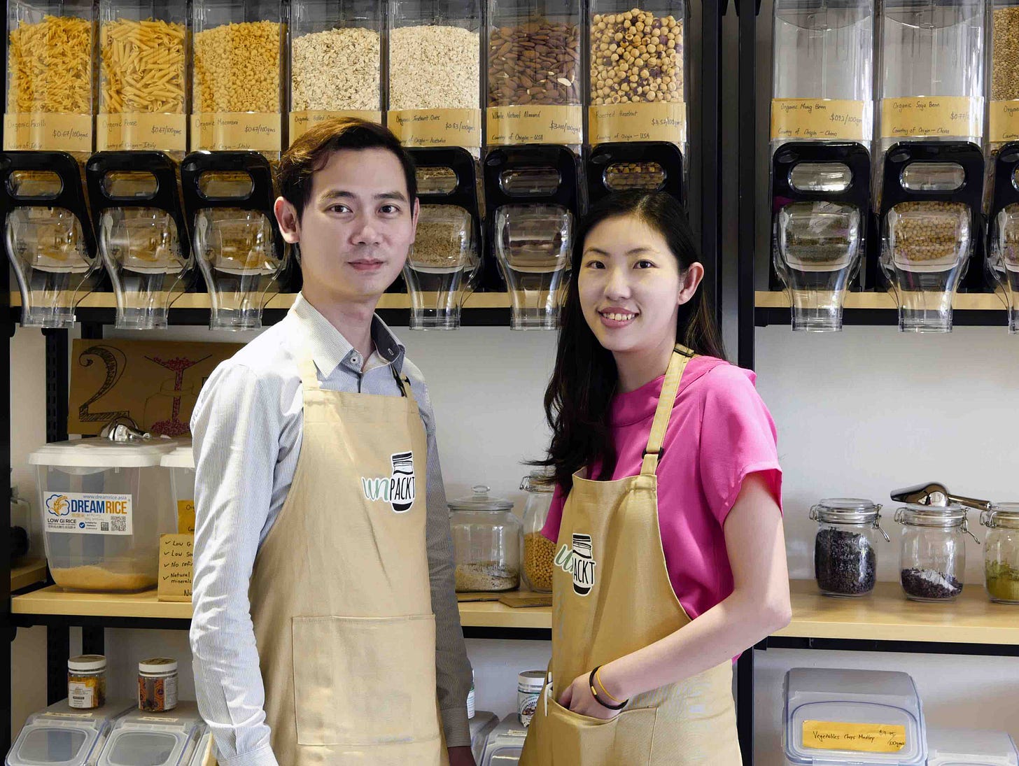 Jeff Lam and Florence Tay