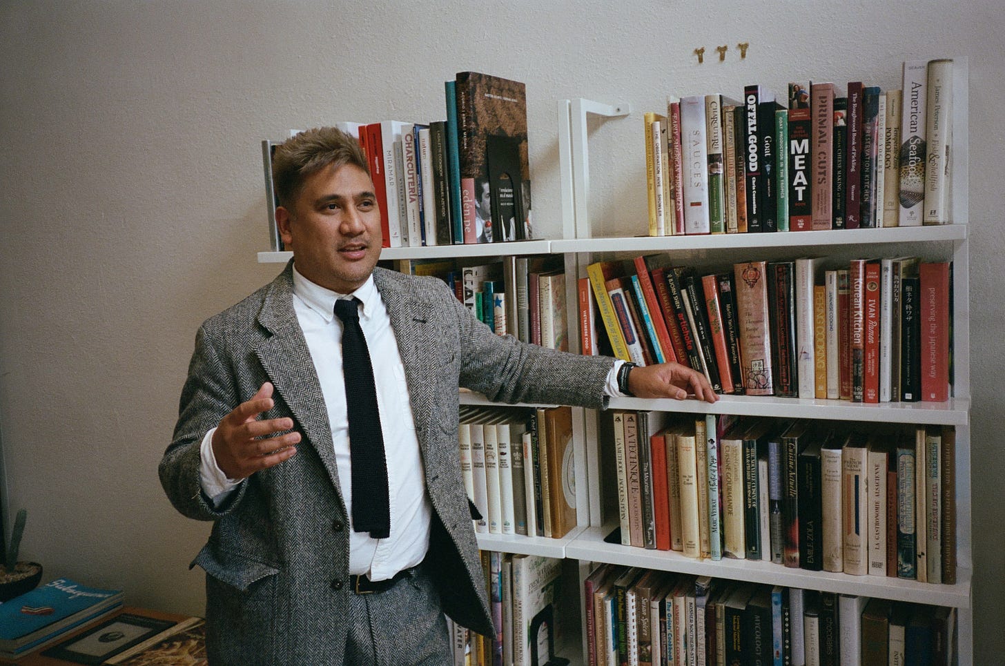 Mark Aquino and his books