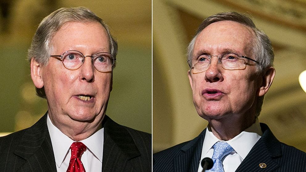 Reid and McConnell Lead the Charge on Senate Deal - ABC News