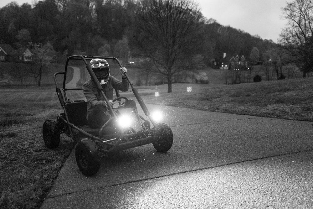 My first lap (photo by Luke Pennig) My first lap (photo by Luke Pennig)