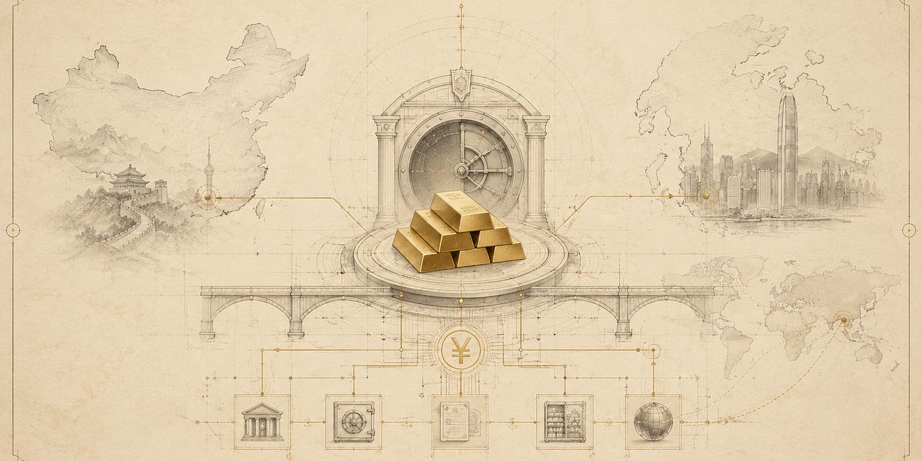 Thesis: China’s RMB Internationalization via Gold Collateral