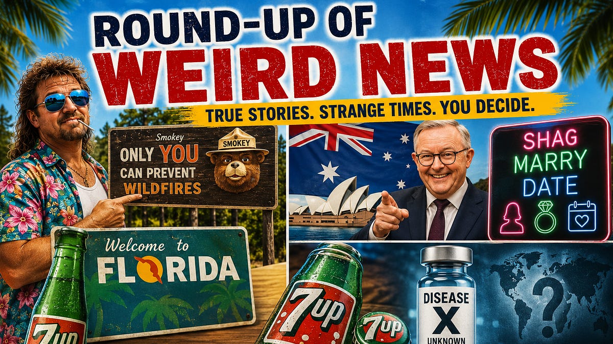 Round-up of Weird News