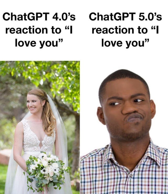 r/ChatGPT - The difference is just really funny