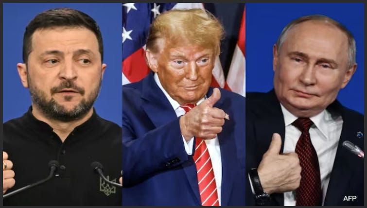 Zelenskyy, Trump, and Putin: Enemies who have been the target of hate and warfare for years become allies overnight with no explanation. Zelenskyy, Trump, and Putin: Enemies who have been the target of hate and warfare for years become allies overnight with no explanation.