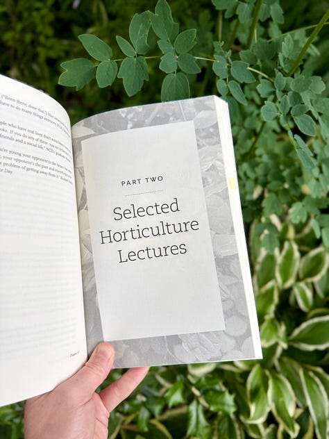 A few of Raulston's horticultural lectures that are included in the book.