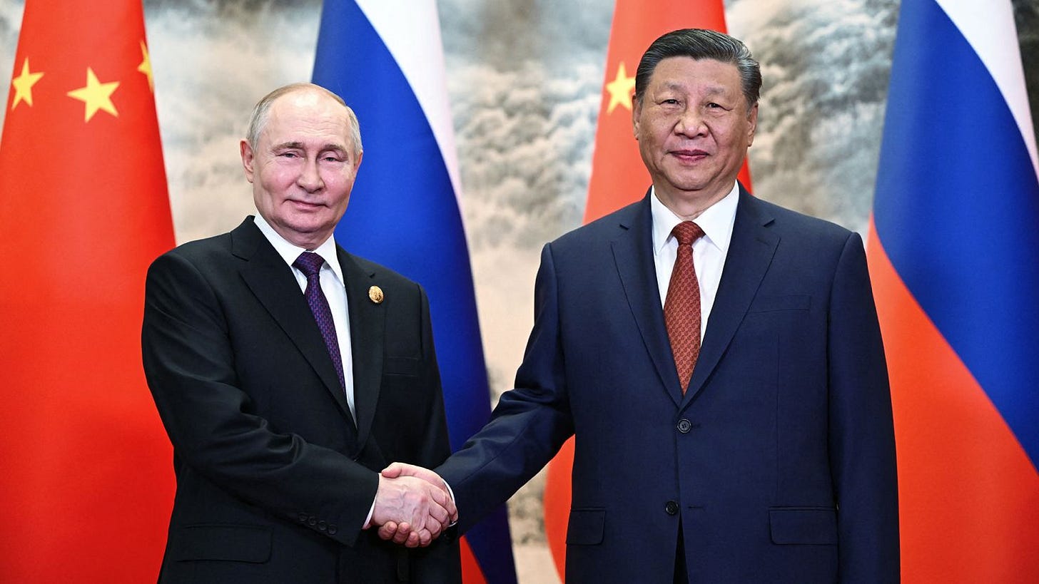 China's Xi stresses strength of Russia ties in Putin call as Washington ...