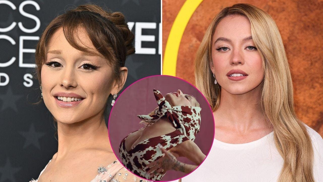 ariana grande and sydney sweeney ariana grande and sydney sweeney