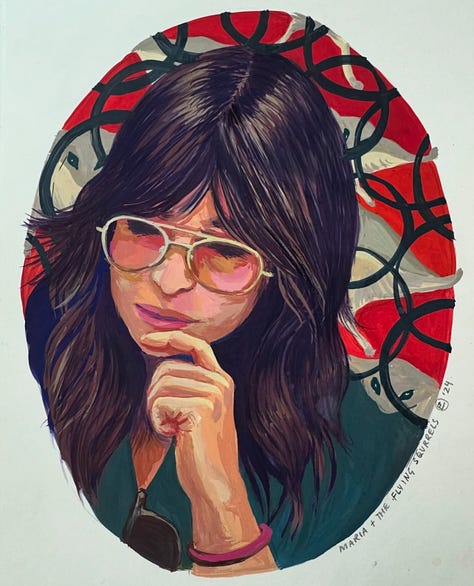 Portraits of women by Charlotte Hamilton