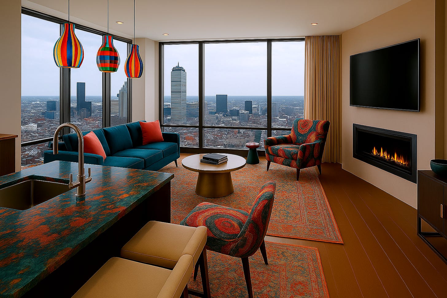 Luxury Boston Condominium