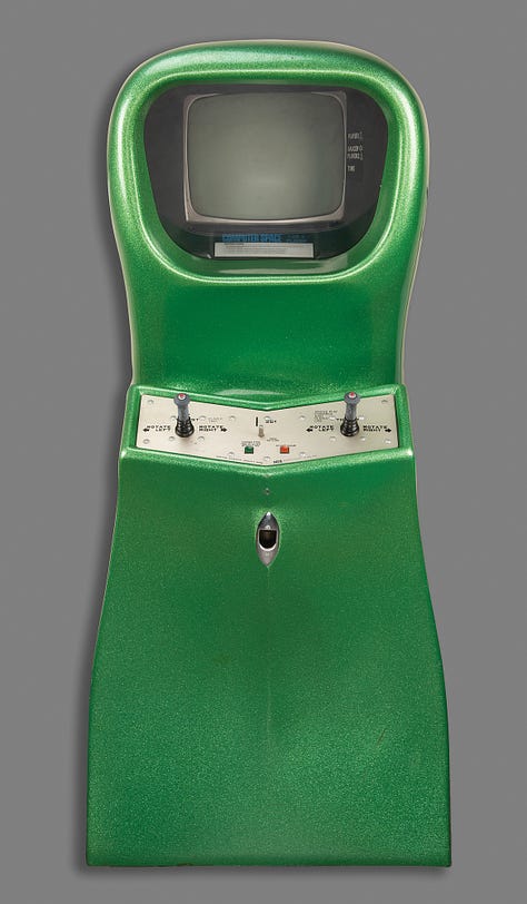 Computer Space, the first ever arcade video game