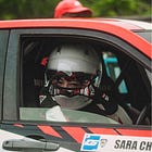 A pro race car driver shares her chats