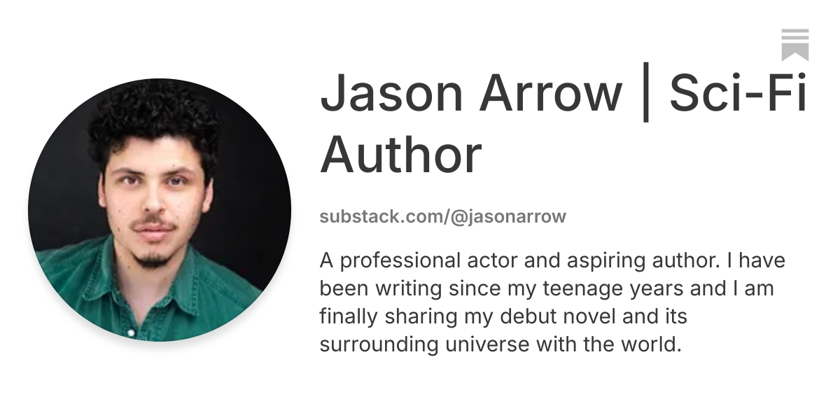 Jason Arrow | Sci-Fi Author | Substack