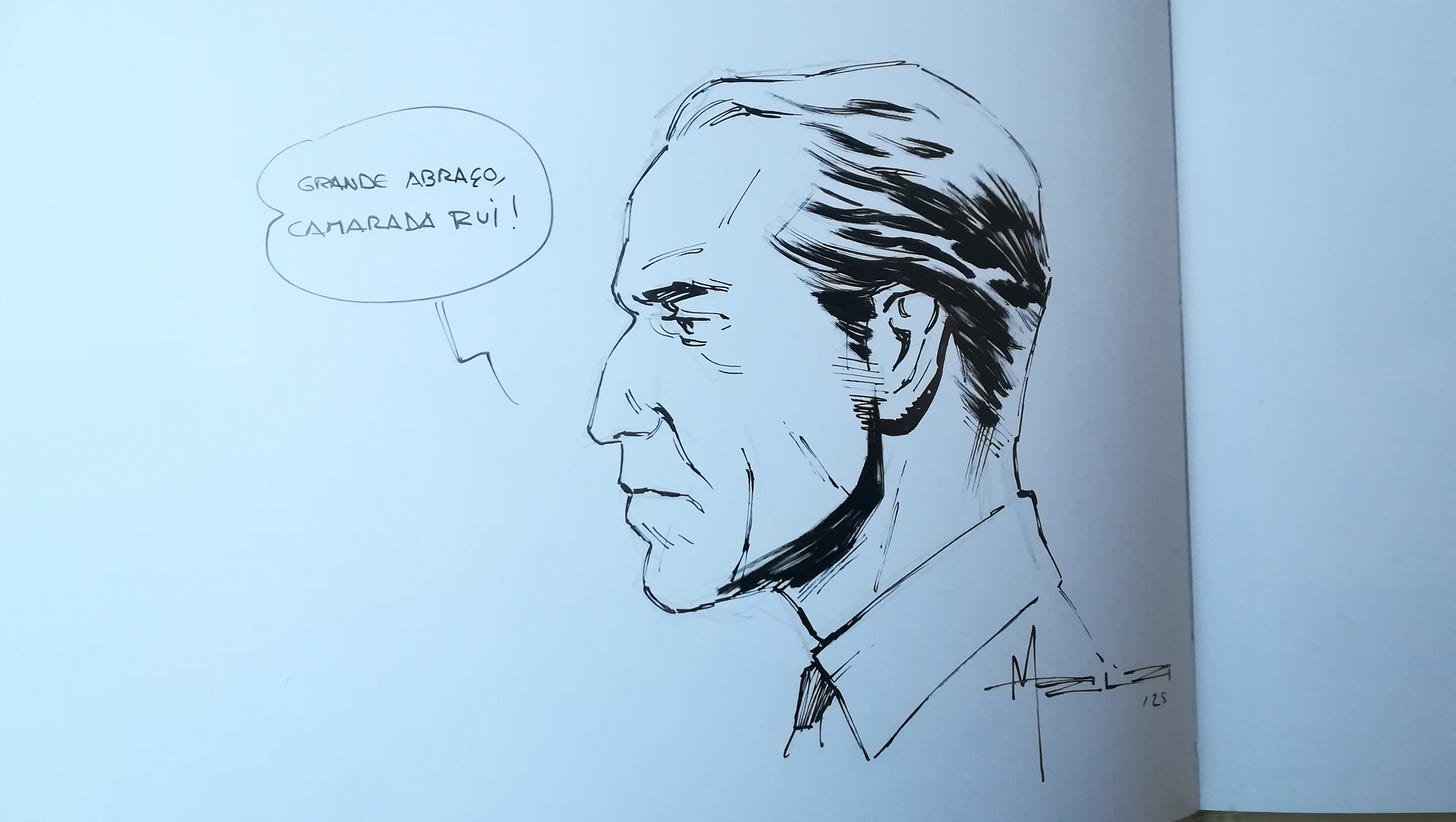 Autógrafo de Daniel Maia