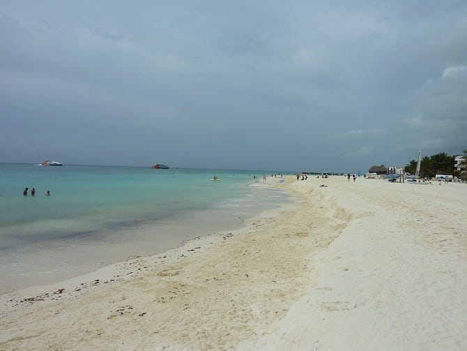 Playa del Carmen Beach