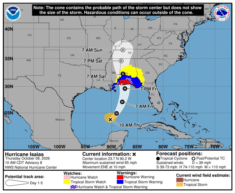 Image: National Hurricane Center