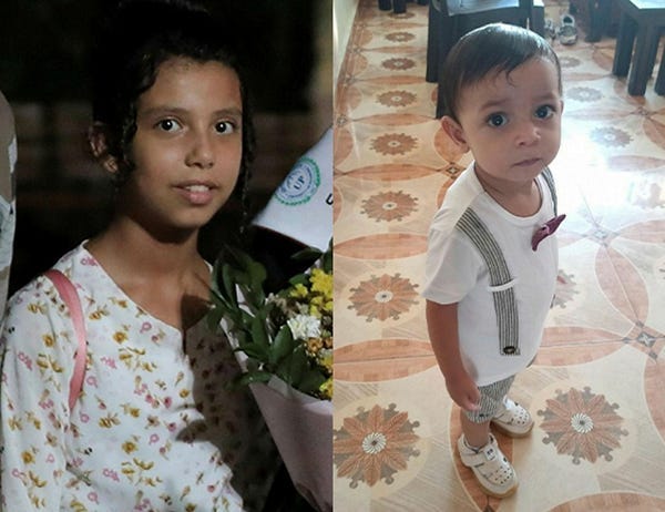 Siblings Saja and Omar Hawajra Siblings Saja and Omar Hawajra