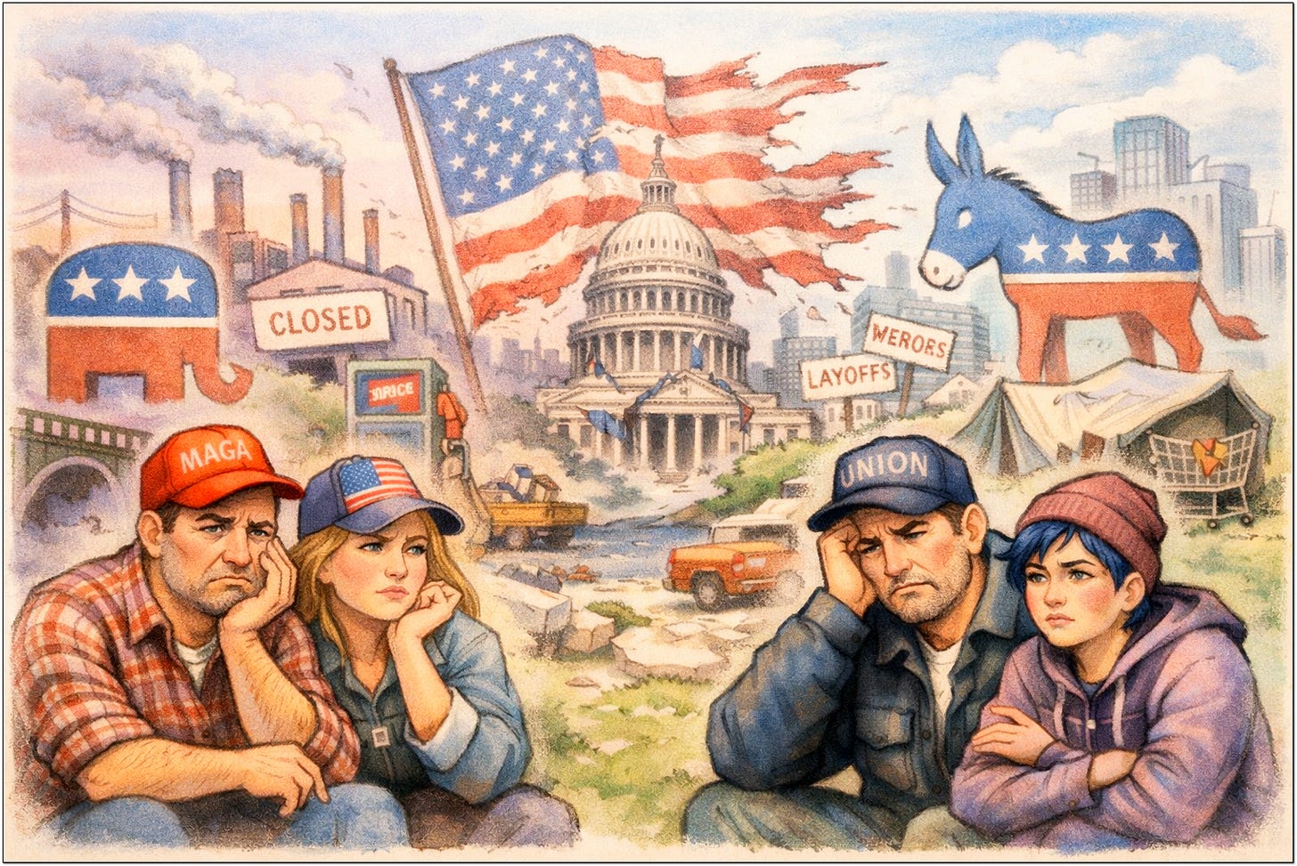 united states of america sold off piecemeal by billionaires democrats and republicans set adrift