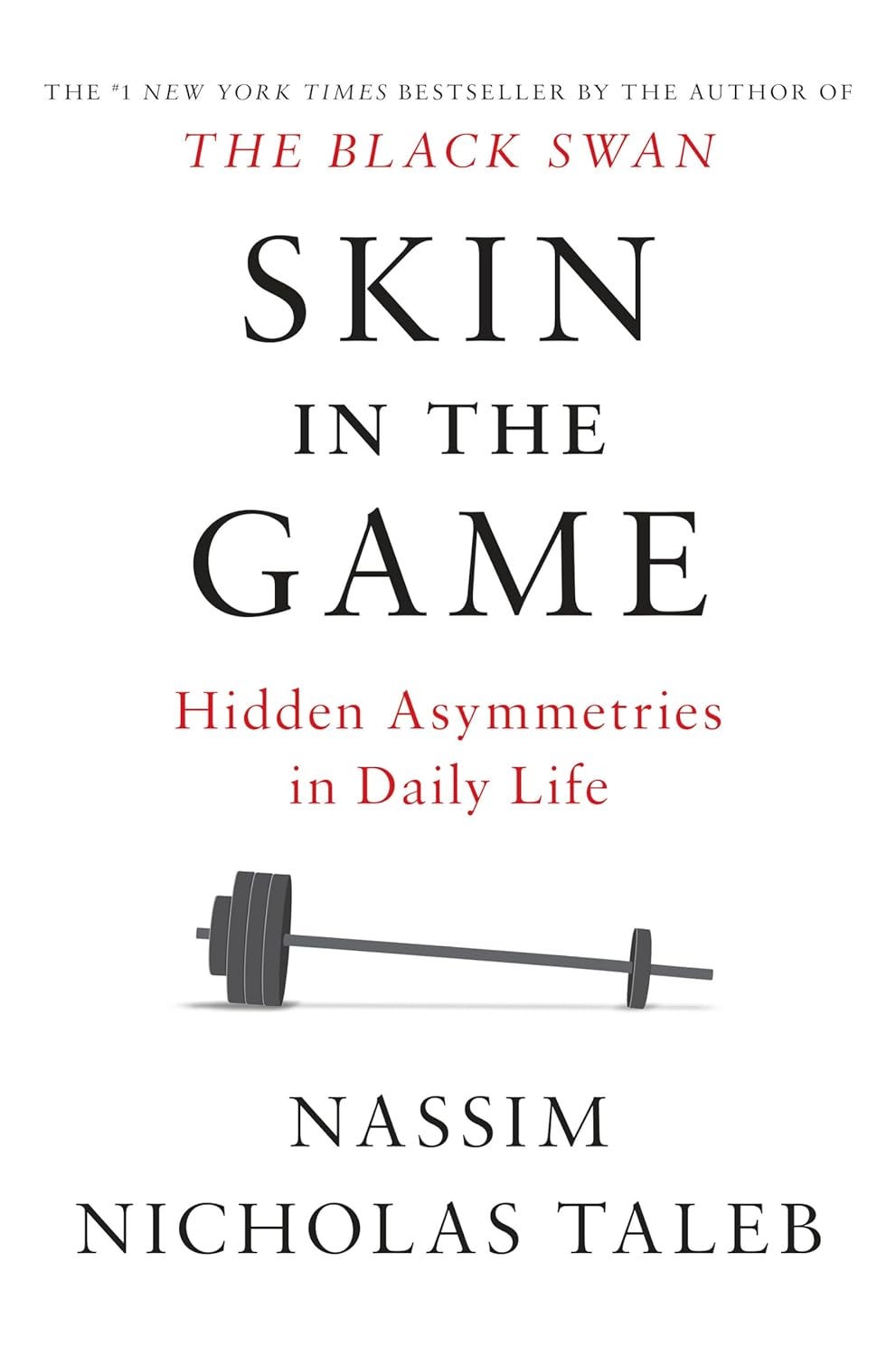 Book Cover: Skin in the Game by Nassim Taleb- https://amzn.to/41t3Wi1