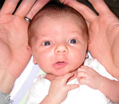 Photos of Jackson from a few days after he was born to his 21st birthday.