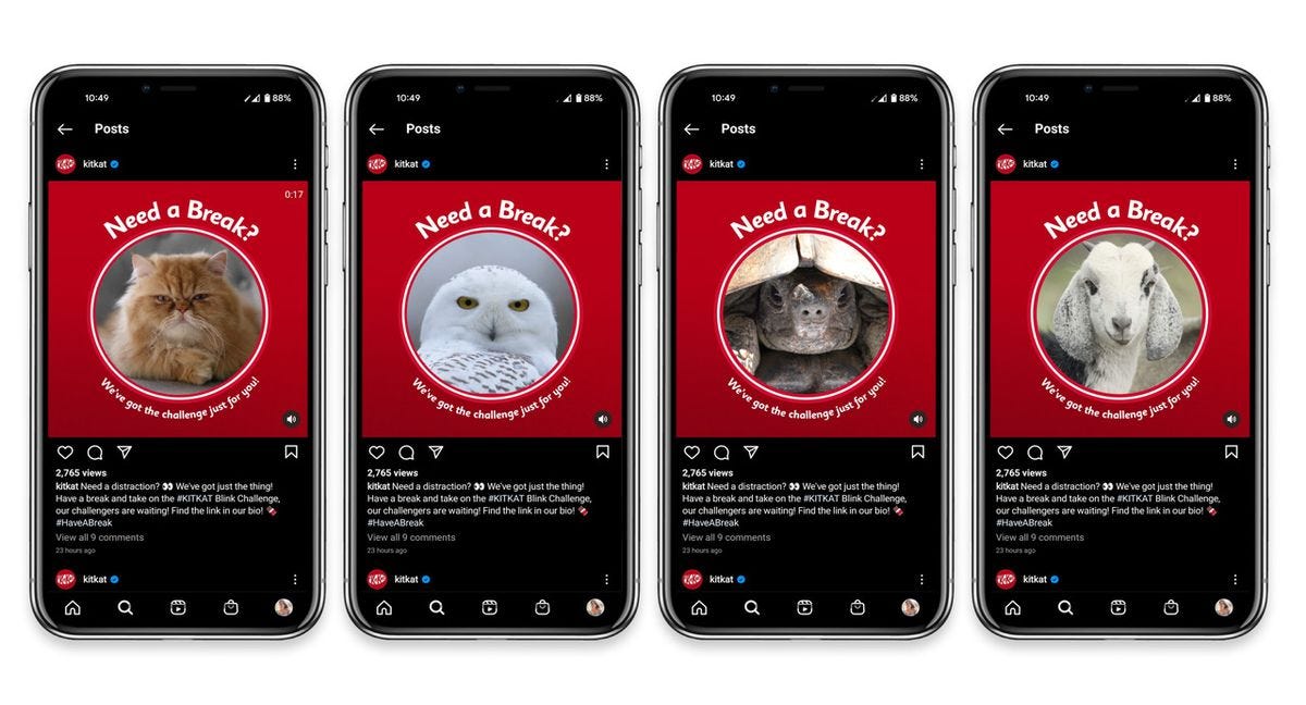 KitKat launches world’s first AI-powered staring contest
