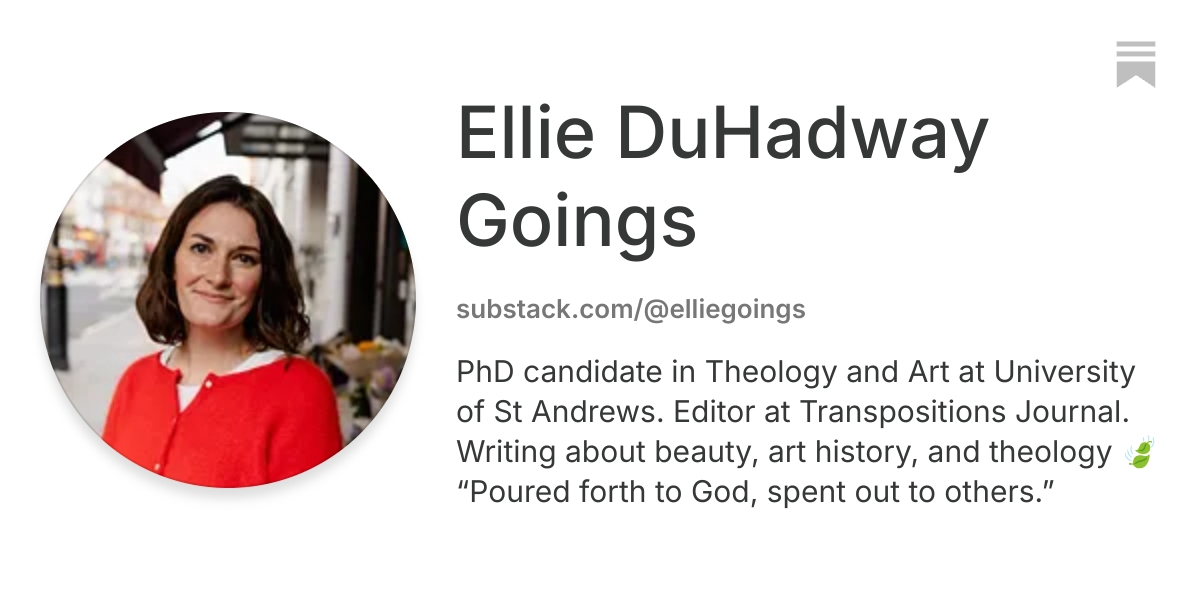 Ellie DuHadway Goings | Substack