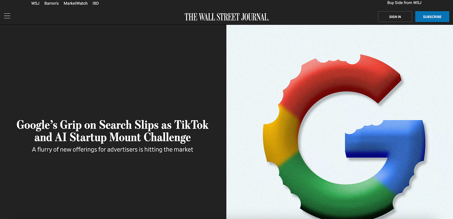 Is Google’s dominance of the $300 billion search industry over? Is Google’s dominance of the $300 billion search industry over?