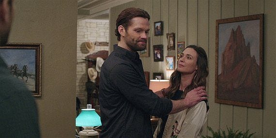 Walker Cordell putting hands on Geris shoulders 2.10. Walker Cordell putting hands on Geris shoulders 2.10.