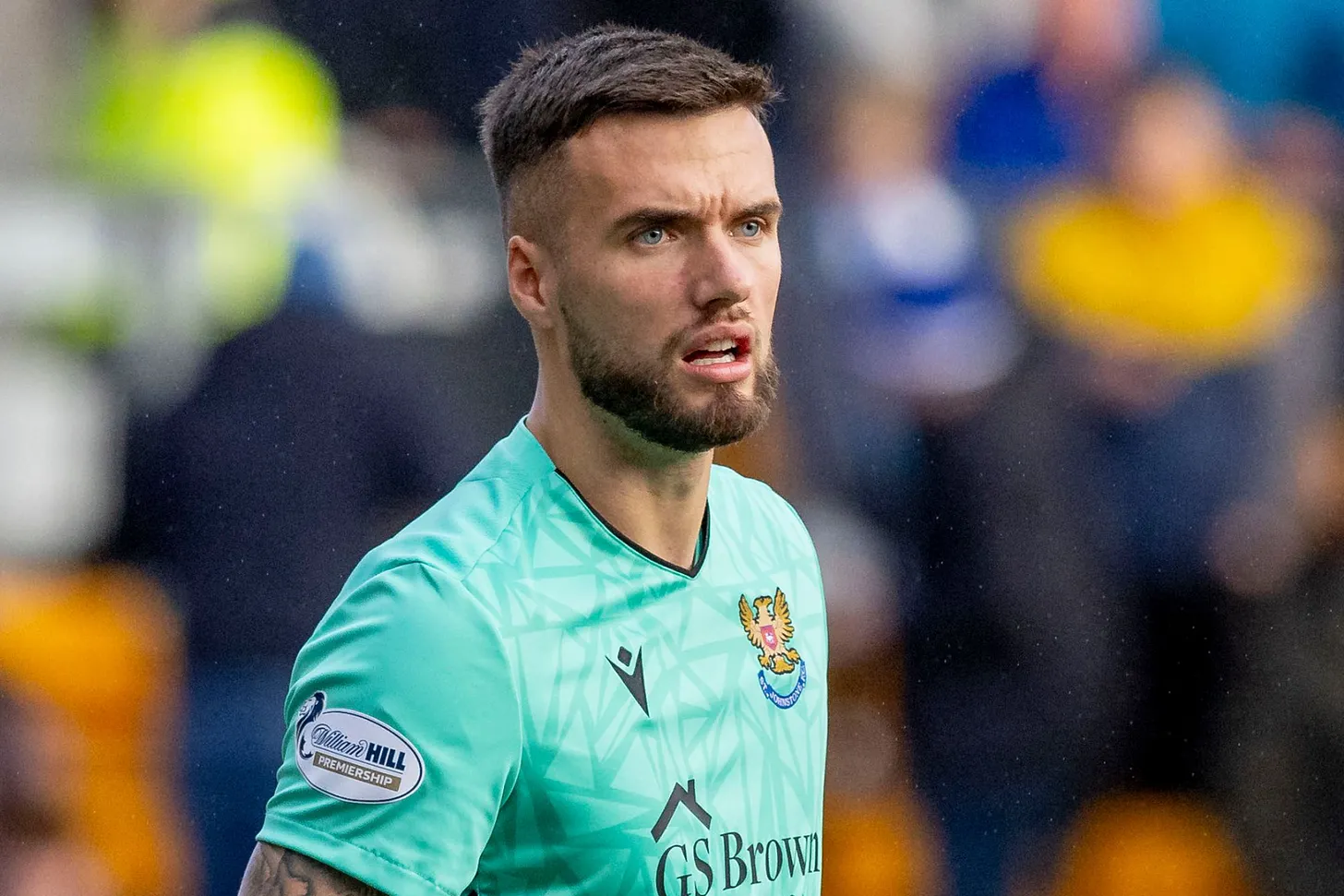 St Mirren sign St Johnstone goalkeeper Ross Sinclair goalkeeper on 7-day emergency loan