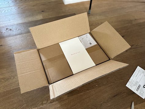 Canvas Lamp unboxing