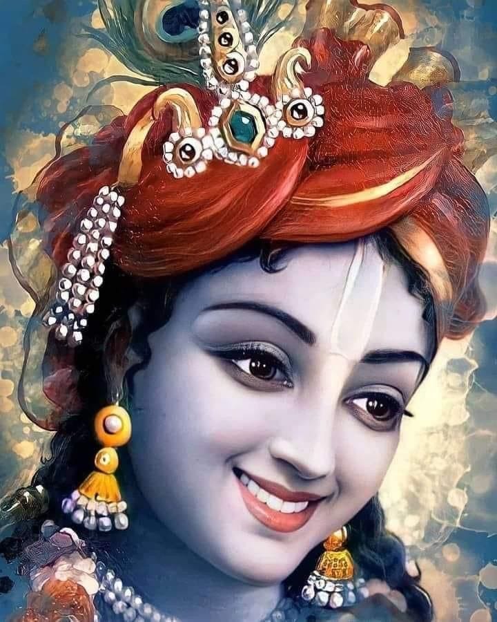 Smiling Krishna